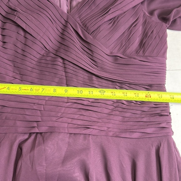 Stacees Formal Evening V Neck Midi Dress Womens Mother of The Bride - Picture 11 of 11